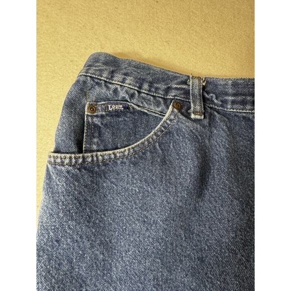 Lee Jeans Mens 48x32 Blue Denim‎ Straight Leg - Picture 3 of 8